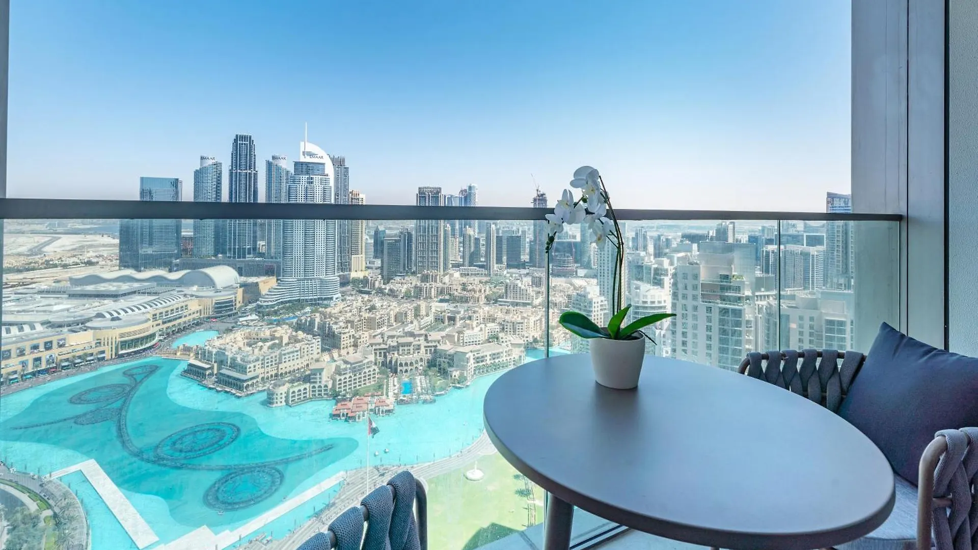 הוילה דובאי Sky-High Burj Khalifa Views - 5408